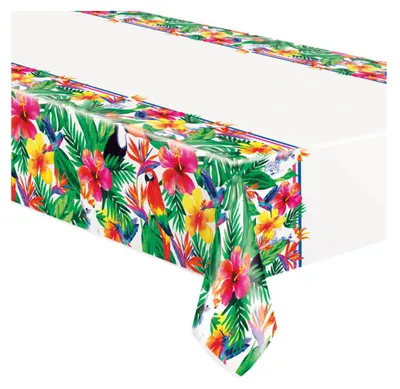 Zdjęcie produktu dla Obrus Hawajski Tropikalna Wyspa - 137x213 cm - 1 szt.