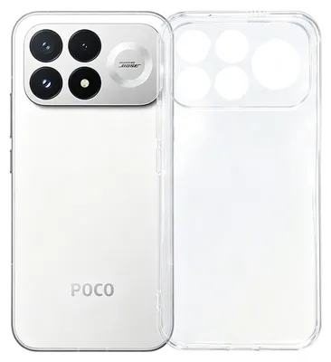 Productafbeelding van Beschermhoes voor Xiaomi Poco F9 Pro 5G, siliconen TPU, schokbestendig, flexibel, transparant