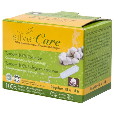 Obrázok produktu pre Masmi Tampony bez aplikatora z bawełny organicznej Regular, 18 sztuk