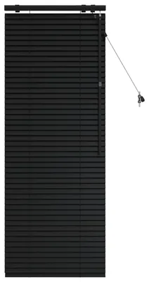 Obrázek produktu pro vidaXL Žaluzie, černá, 60 x 160 cm, profil 35 mm, masivní dřevo paulownia