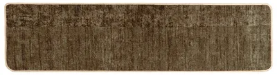 Image de vidaXL Tapis de couloir MARSA Vert forêt 80 x 400 cm Polyester et PVC