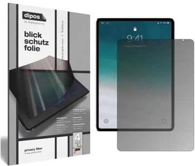 Produktbild von Schutzfolie für Apple iPad Pro 12.9 Zoll (3.Gen 2018) Blickschutzfolie matt