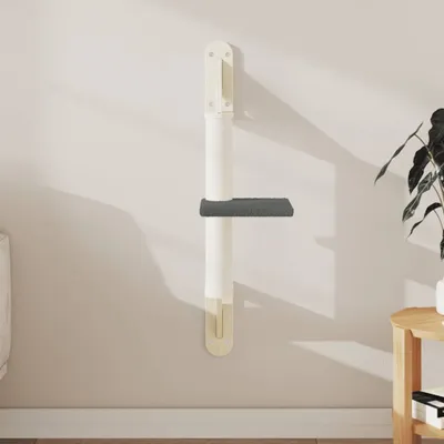 Obrázok produktu pre Nástenné škrabadlo pre mačky tmavosivé 85,5 cm