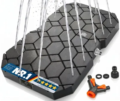 Produktbild von KESSER® Bodendusche für Groß Klein & Vierbeiner UV- & Wetterfest bis 200kg Ink. Zubehör