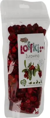 Zdjęcie produktu dla Alegia Loffki - żurawina liofilizowana 20g Alegia
