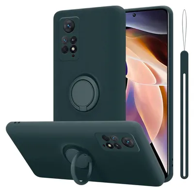 Zdjęcie produktu dla Etui Cadorabo do Xiaomi RedMi NOTE 11 PRO 4G / 5G z zielonym etui ochronnym na telefon komórkowy z TPU