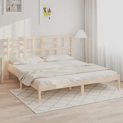 Obrázok produktu pre Maison Exclusive - Posteľný rám bez matraca, drevený masív 180x200 cm