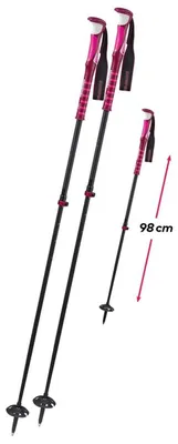 Produktbild von Komperdell Carbon C7 Ascent Skitourenstock Trekkingstock Wanderstock pink