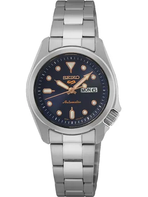 Produktbild von Seiko 5 Sports SRE003K1 Damenuhr Automatik Stahl Dunkelblau Kaliber 2R06 38mm