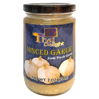 Zdjęcie produktu dla THAI DELIGHT Pasta czosnkowa 200 GR