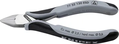 Produktbild von Knipex Elektronik-Seitenschneider ESD - 7732130ESD