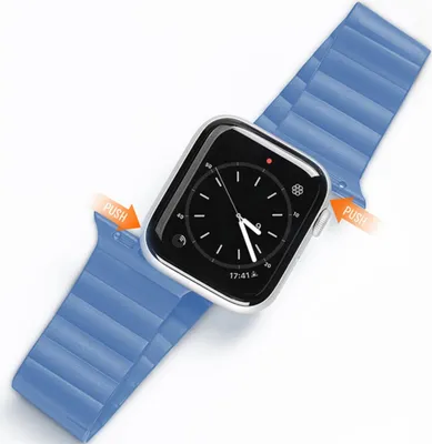 Produktbild von Dux Ducis Band Magnetband fr Watch 7/6/5/4/3/2/Se Blau