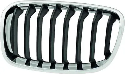 Produktbild von DIEDERICHS 1281041 Kühlergrill Frontgrill für BMW 1 Schrägheck (F20) Links Schwarz Chrom