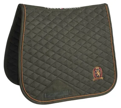 Zdjęcie produktu dla Szablon do jazdy konnej Tommy Hilfiger Equestrian Baxter, wykonany z zamszu