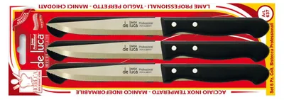 Immagine prodotto di COLTELLI DA BISTECCA Lama 11 cm - Blister 6 Pezzi