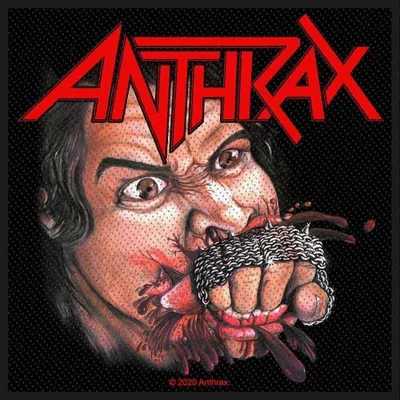 Produktbild von Anthrax Fistful of Metal Aufnäher zum Aufnähen 100 x 100 mm