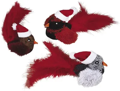 Produktbild von Nobby Katzenspielzeug Weihnachtsvogel