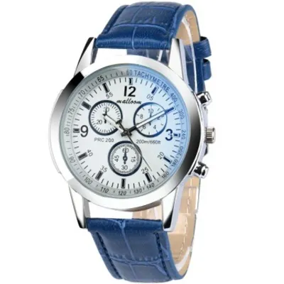Zdjęcie produktu dla Stylowy Zegarek MA-3207 Niebieski/Biały - Elegancja i Funkcjonalność KP3207