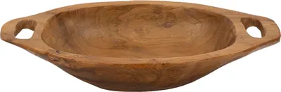 Immagine prodotto di Mauro Ferretti ciotola decorativa Wan 37x26,5x7 cm marrone