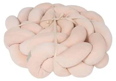 Träumeland Signature Nestchenschlange Plüsch rosa 210 cm