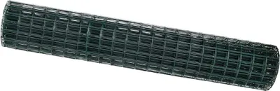 Image de vidaXL Clôture Euro, 1,5 x 10 mètres, fer revêtu de PVC, couleur verte