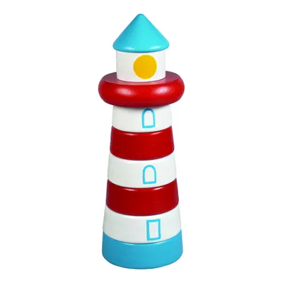 Image de Pyramide phare en bois 9pcs 17cm 12m+