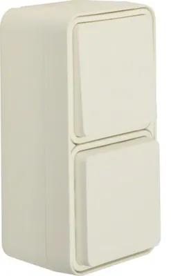Obrázek produktu pro Berker 47803512, Kolébkový spínač, Termoplastik, Bílá, IP55, 250 V, 16 A