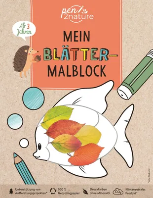 Produktbild von Mein Blätter-Malblock. Für Kinder ab 3 Jahren