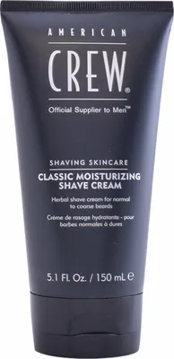 Produktbild von American Crew, Shaving Skincare, Moisturizing, Shaving Cream, 150 ml