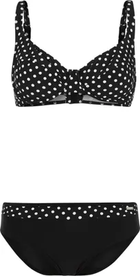 Produktbild von LASCANA Bügel-Bikini schwarz-weiß Größe 46 Cup B