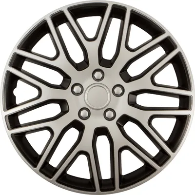 Produktbild von Z480583 Radkappen Radzierblenden SATZ (4Stück) 16 Zoll Dakar silber-schwarz