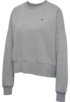 Produktbild von Hummel Hmlboxy w crewneck bee - grey melange, Größe:L