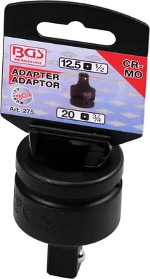 Productafbeelding van BGS 275 Kraft-adapter, 20 (3/4 inch) binnen - 12,5 (1/2 inch) buiten