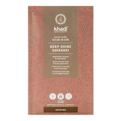 Produktbild von Khadi Deep Shine Shikakai 50g, 50 g, Unisex, Alle Haare, Stumpfes Haar, Alle Farben, Schutz, Glanz, Weichmachend, Shikakai
