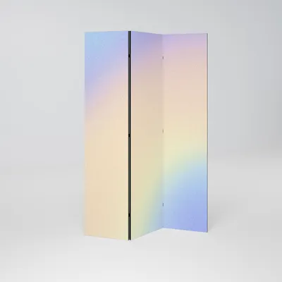 Produktbild von SpaceRebels Paravent Raumteiler - 3-teilig Raumtrenner, Druck 1-Seite - Raumtrenner - Trennwand Wohnung - Room Divider - Spanische Wand Deko Modern Sichtschutz