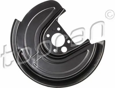 Obrázek produktu pro Zadní levý brzdový kotouč TOPRAN pro VW GOLF IV 1J1