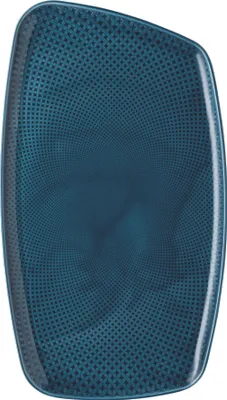 Produktbild von Rosenthal Servierplatte Junto Ocean Blue, Porzellan, Blau, 36 x 21 cm, 10540-405202-12439