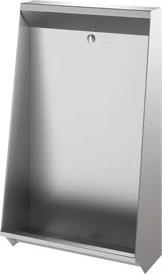 Zdjęcie produktu dla Delabie pisuar stojący L montowany na podłodze L600 Przyłącze hi. Edst. 1.4301 sat