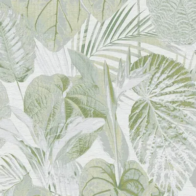 Zdjęcie produktu dla A.S Creation | Famous Garden | 393554 | Tapeta flizelinowa | Botaniczna | 10,05 x 0,53 m | Zielona