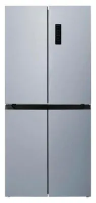 Produktbild von Wolkenstein W-CD 362 NFD E IX Cross Door Kühl-Gefrierkombination, 362 L, NoFrost, Display mit Touch Control, Freistehend, Nur 39 dB