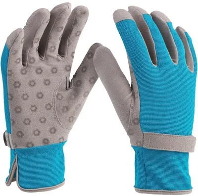 Produktbild von Mr.Gardener Pflanzhandschuhe Gr. M, mit Fingernagelschutz, MRG78158