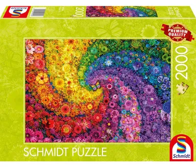 Produktbild von Kunterbunter Blütenwirbel (2000 Teile)
