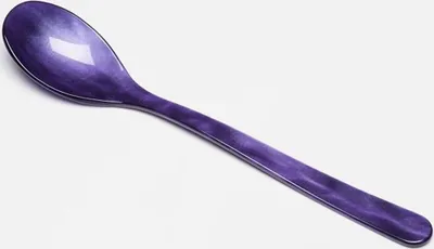 Produktbild von G.F. Heim Söhne Müslilöffel aus Acrylglas violett 19,5cm 619-26