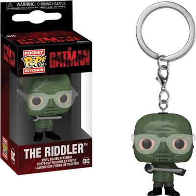 Produktbild von The Batman - The Riddler  - Schlüsselanhänger Funko Pocket POP! Keychain