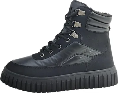 Productafbeelding van Becker  Damenschuhe Stiefel Reißverschluss Schnürstiefel Schwarz Freizeit