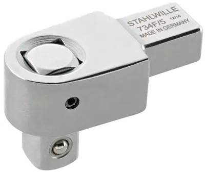 Immagine prodotto di Inserto quadrato 1/4" 9x12 mm in acciaio
