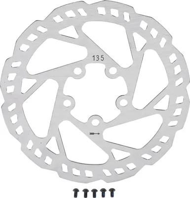 Immagine prodotto di 135 -mm -disco freno in acciaio inox 5 fori con viti per Xiaomi Pro2 scooter elettrico