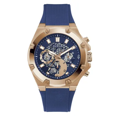 Produktbild von Guess Herrenuhr GW0334G3 blau