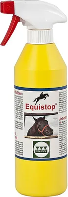 Produktbild von EQUISTOP Liquid gegen Knabbern - Originalflasche mit Sprühkopf