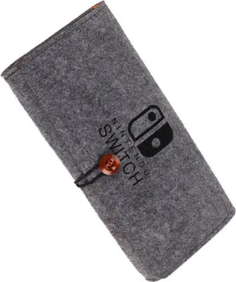 Image de INF Housse de Rangement en Feutre pour Switch - Protection et Portabilité Le noir